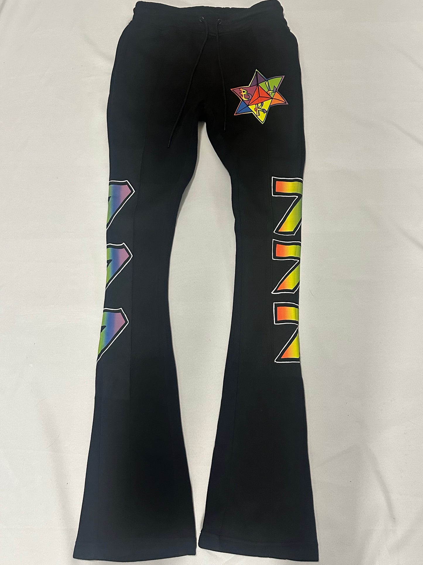 MERKABA STACKED SWEATPANTS