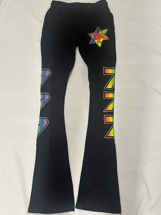 MERKABA STACKED SWEATPANTS